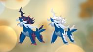 Regular and shiny Hisuian Samurott (Image via TPC)
